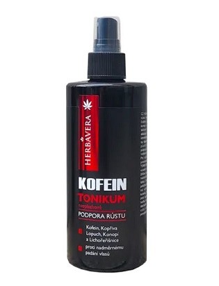 Herbavera 300ml kofein tonikum podpora růstu vlasů - Kosmetika Pro ženy Vlasová kosmetika Šampóny